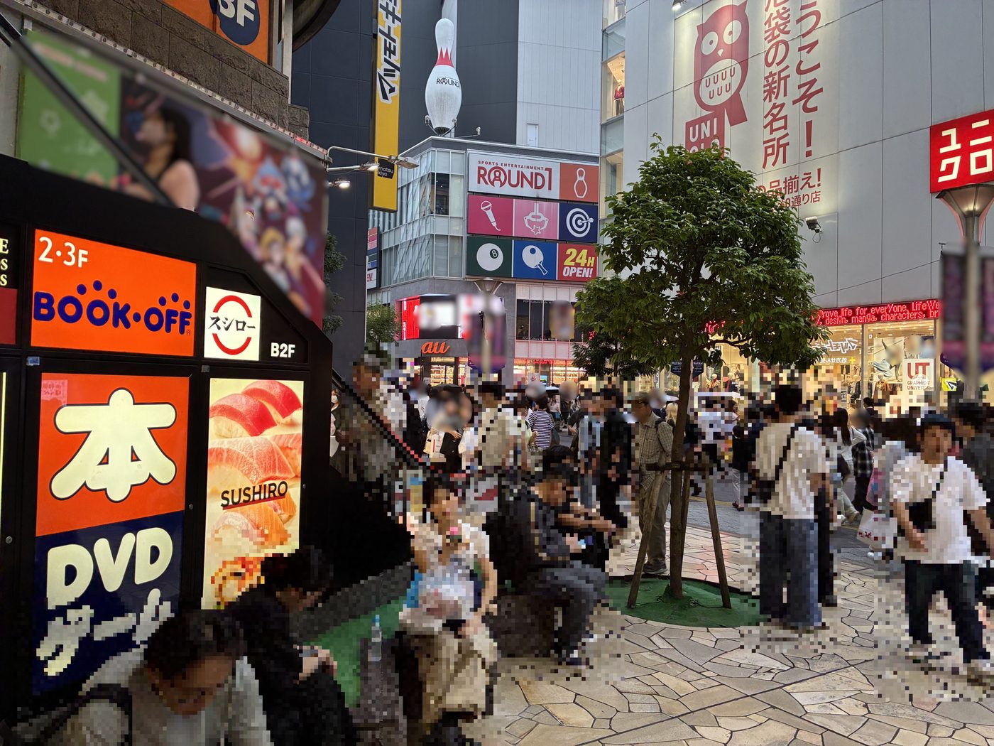 Sunshine 60-dori, the street featured most often in Durarara!!