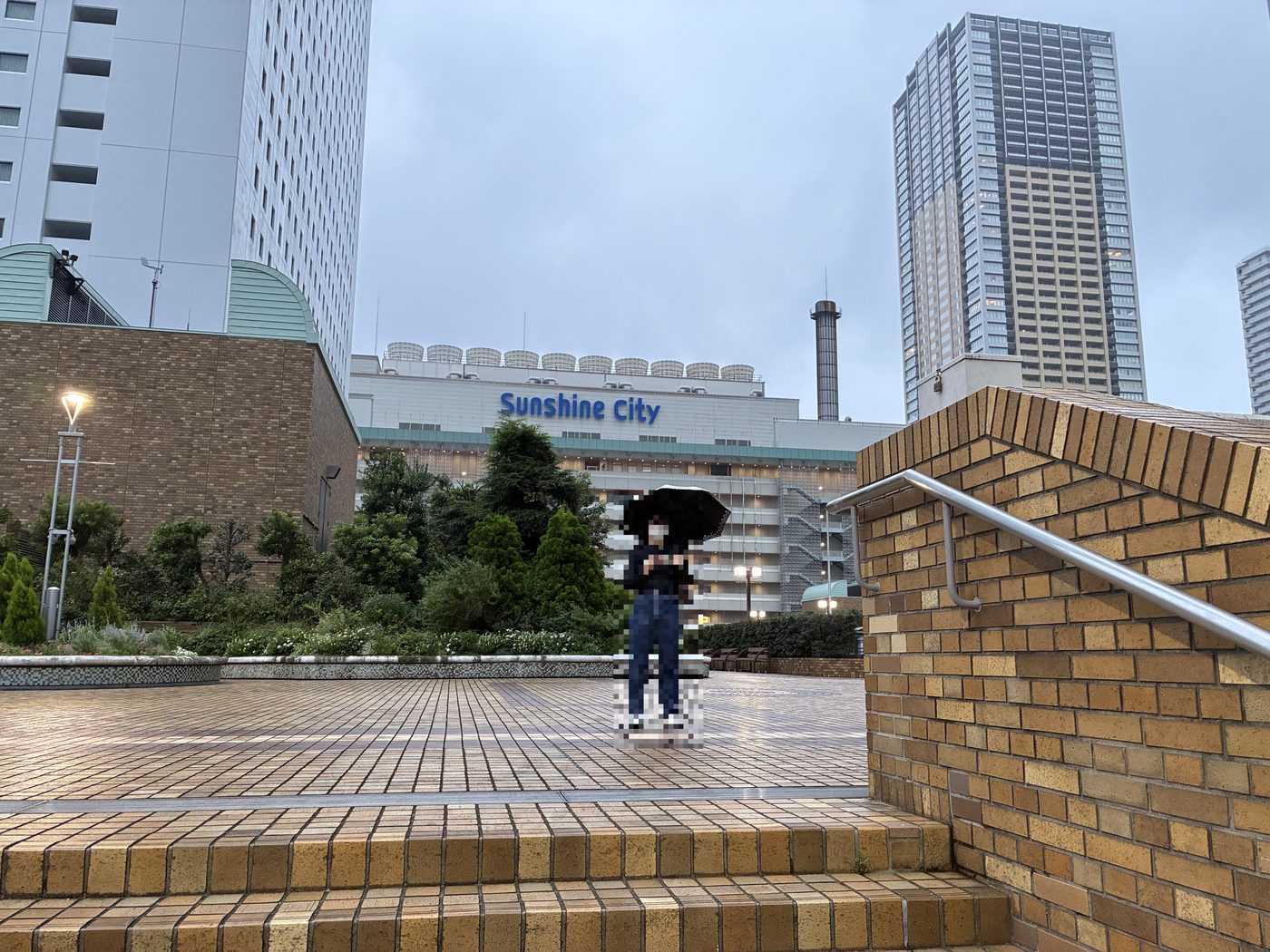 The Spanish Steps at Sunshine City, a My Dress-Up Darling filming location